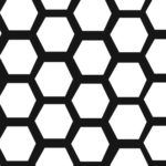 1/4" HONEYCOMB - 1/4" honeycomb x .281" stagger center